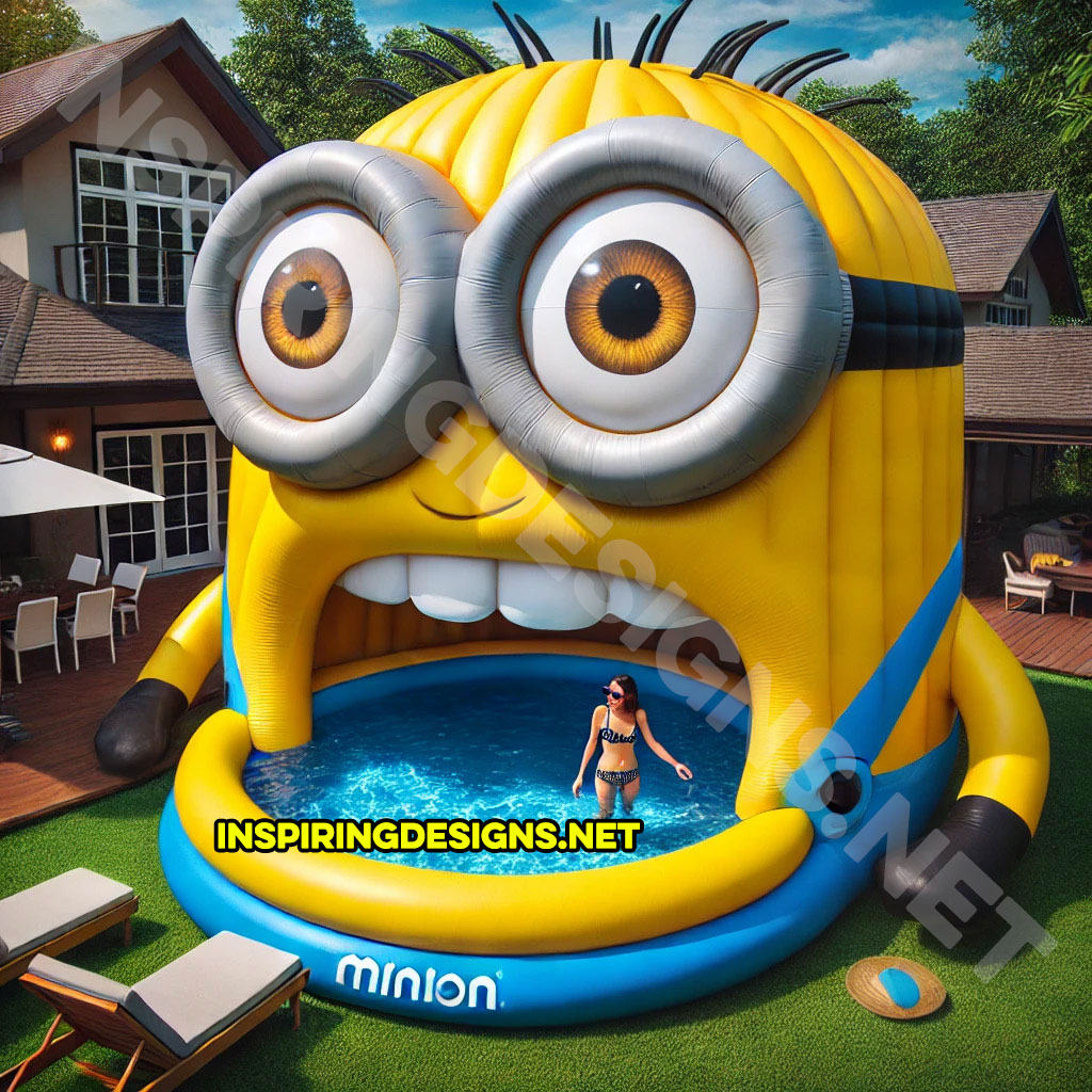 Giant Inflatable Minion Pools