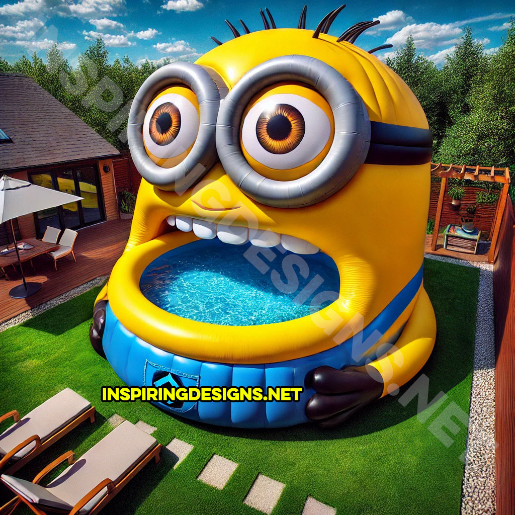 Giant Inflatable Minion Pools