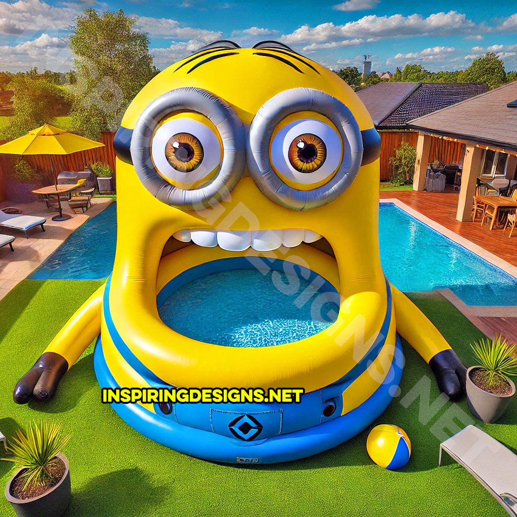 Giant Inflatable Minion Pools