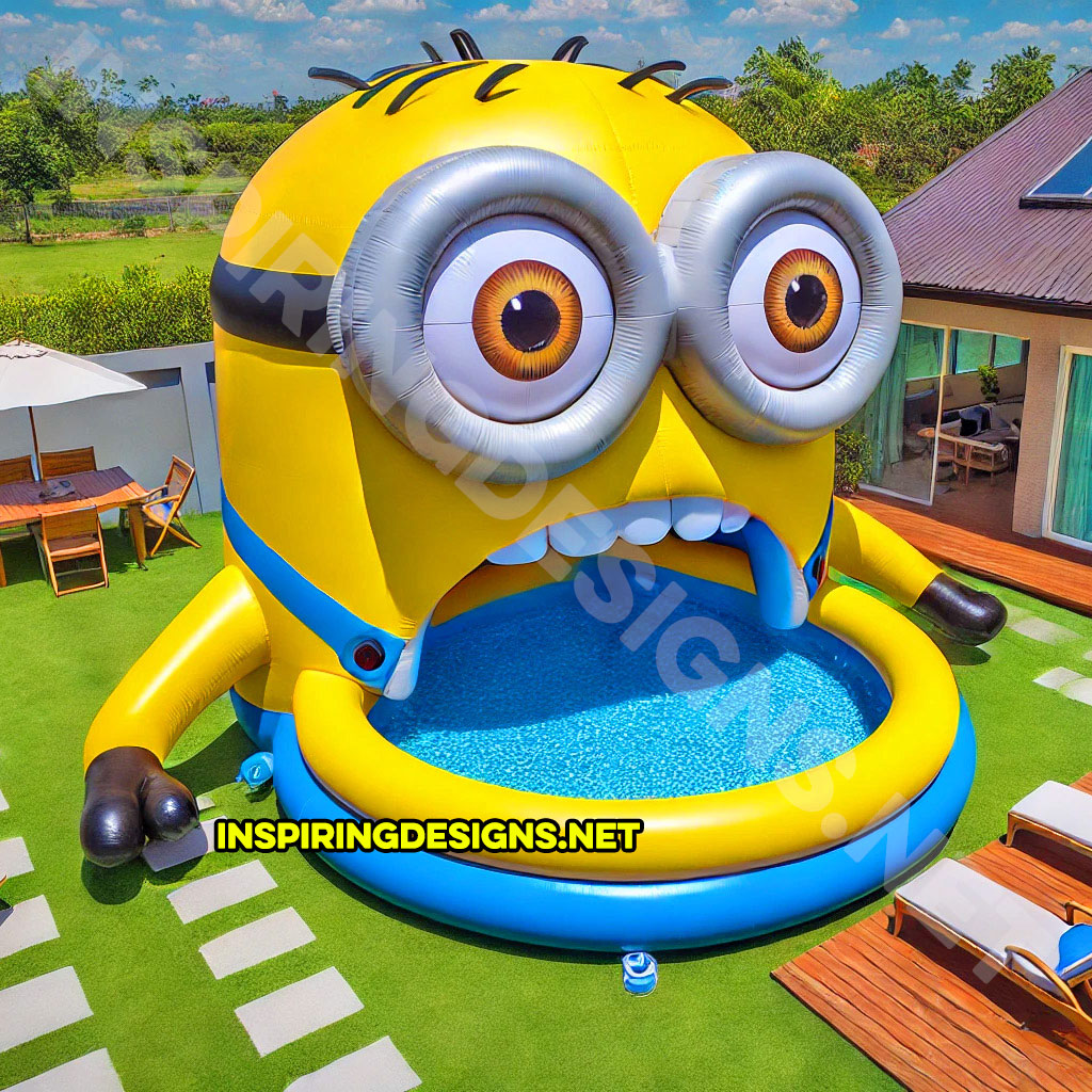 Giant Inflatable Minion Pools