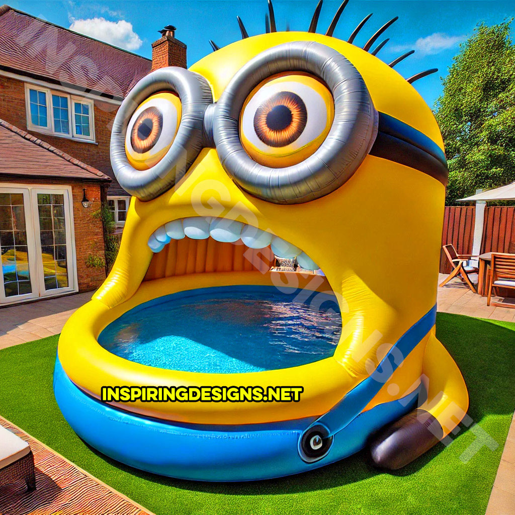 Giant Inflatable Minion Pools