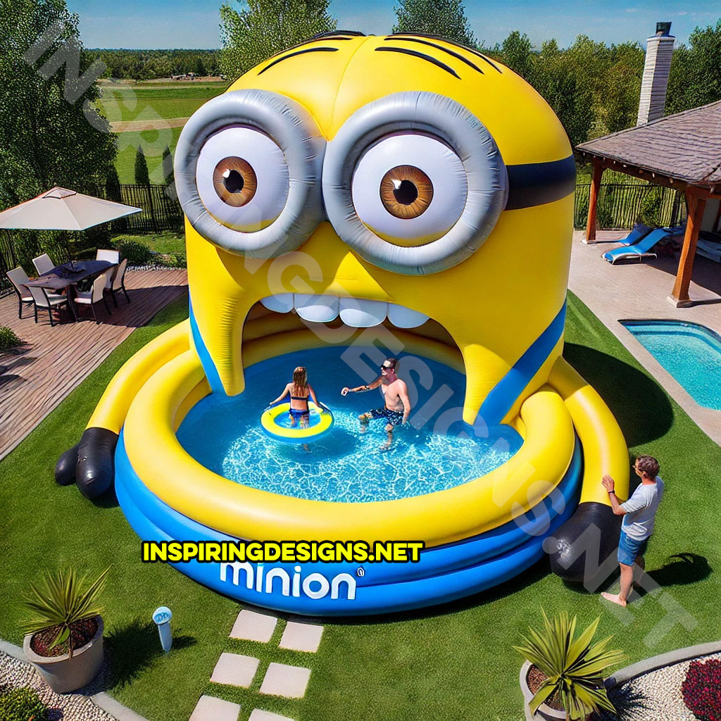 Giant Inflatable Minion Pools