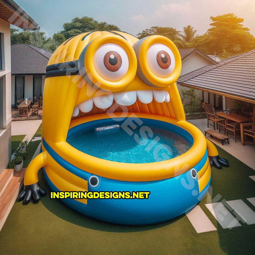 Giant Inflatable Minion Pools