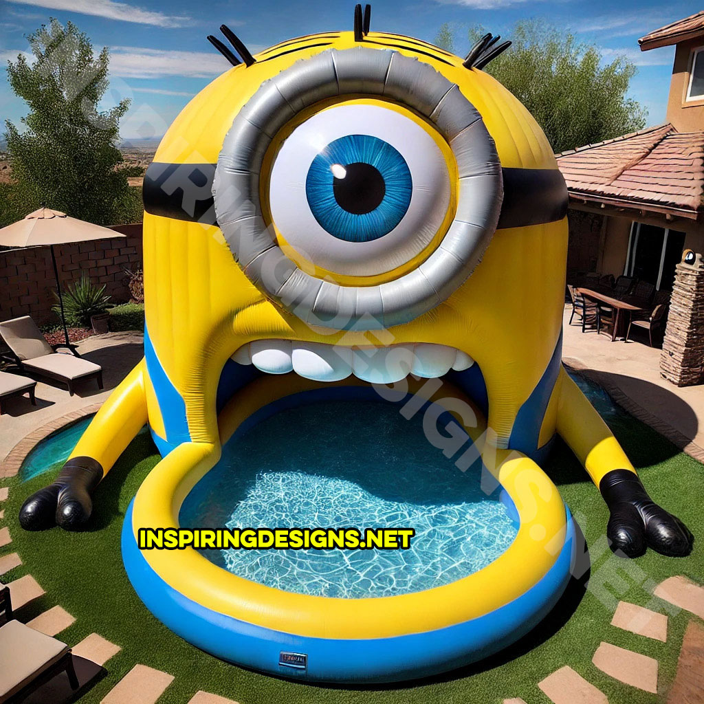 Giant Inflatable Minion Pools