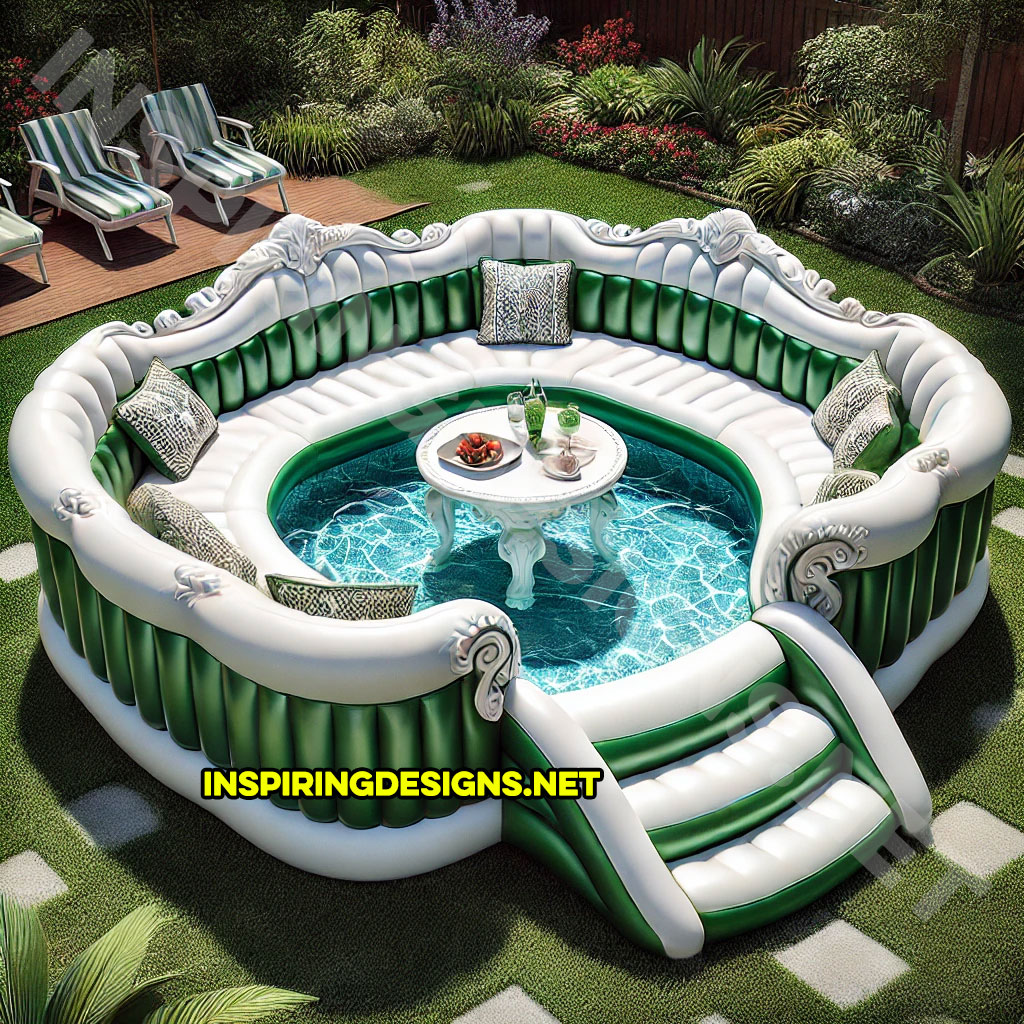 Giant Sofa Shaped Inflatable Pools