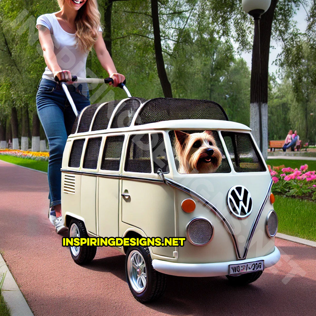 Volkswagen Bus Pet Strollers