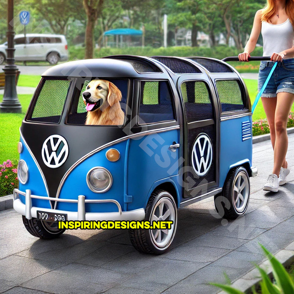 Volkswagen Bus Pet Strollers