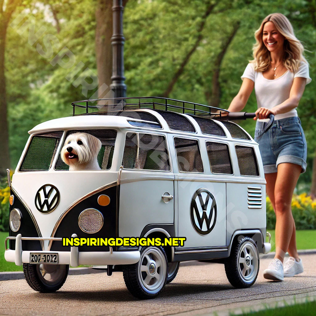 Volkswagen Bus Pet Strollers