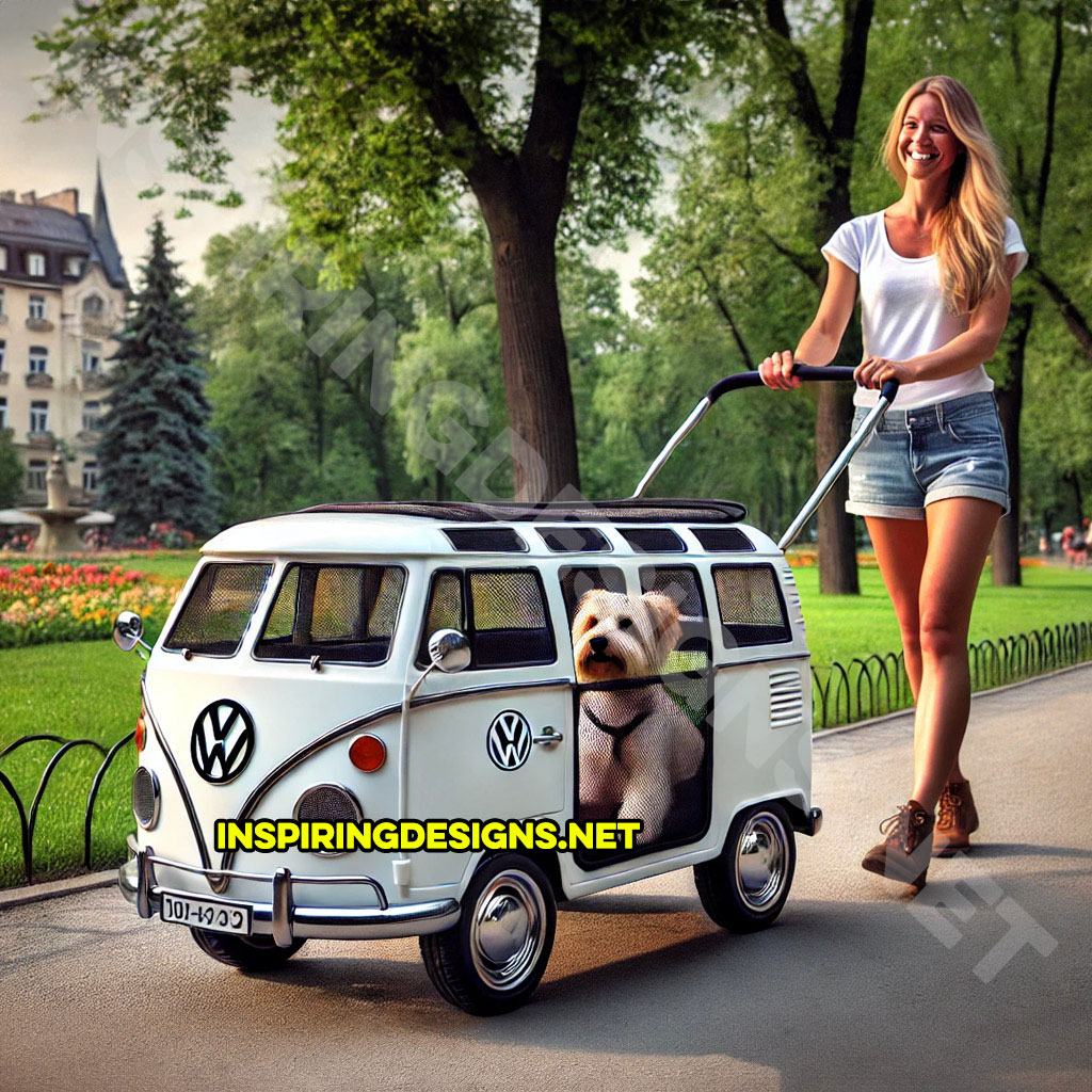 Volkswagen Bus Pet Strollers