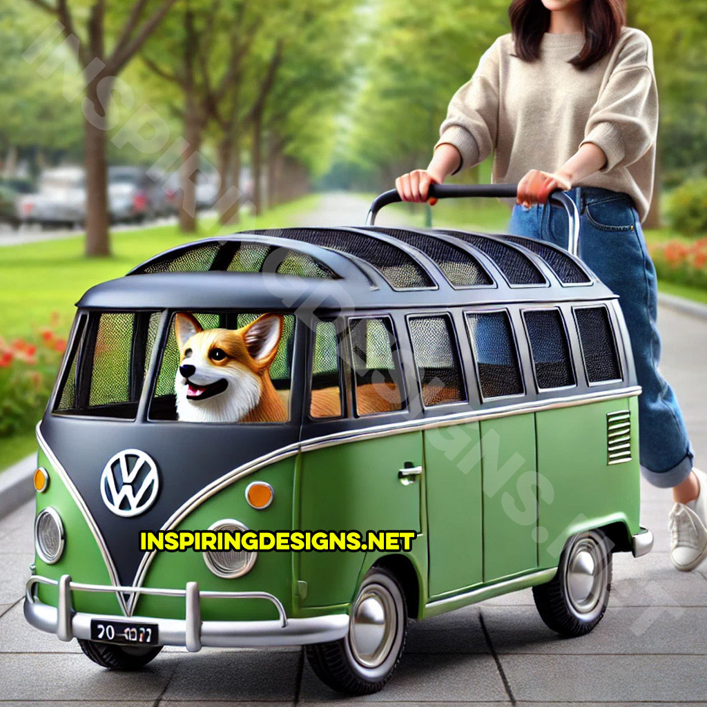 Volkswagen Bus Pet Strollers