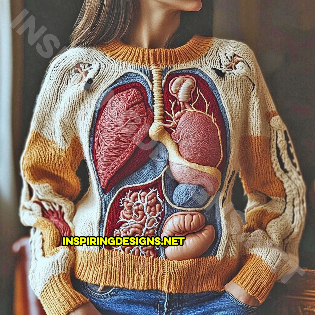 Human Anatomy Sweaters