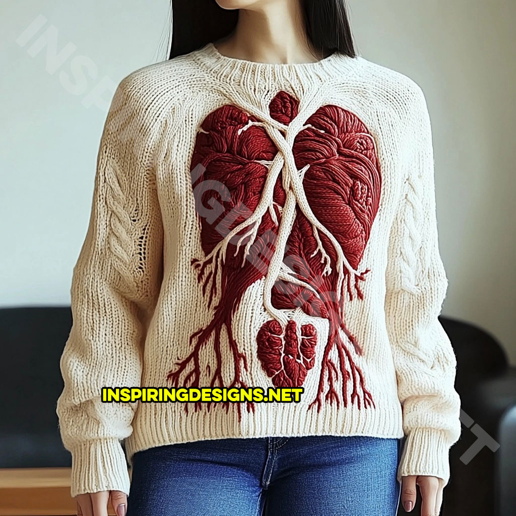 Human Anatomy Sweaters