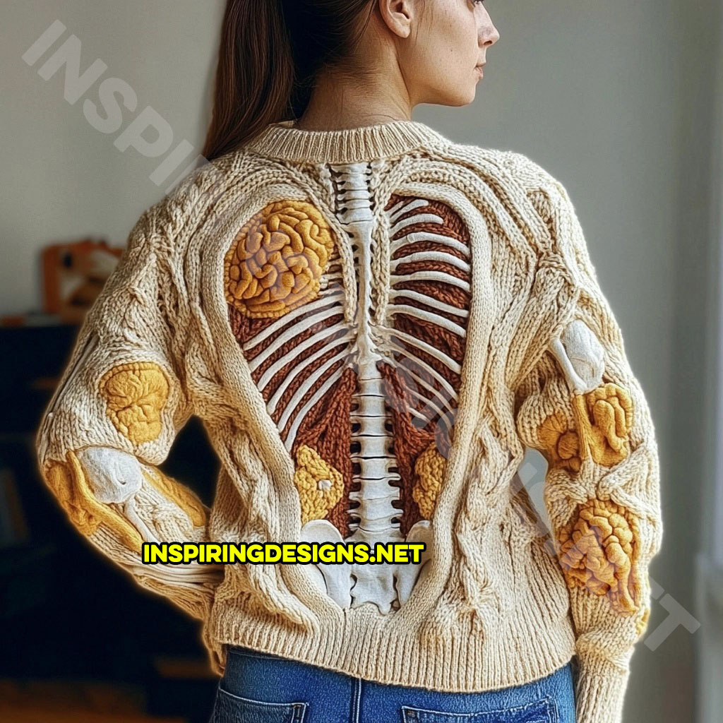 Human Anatomy Sweaters