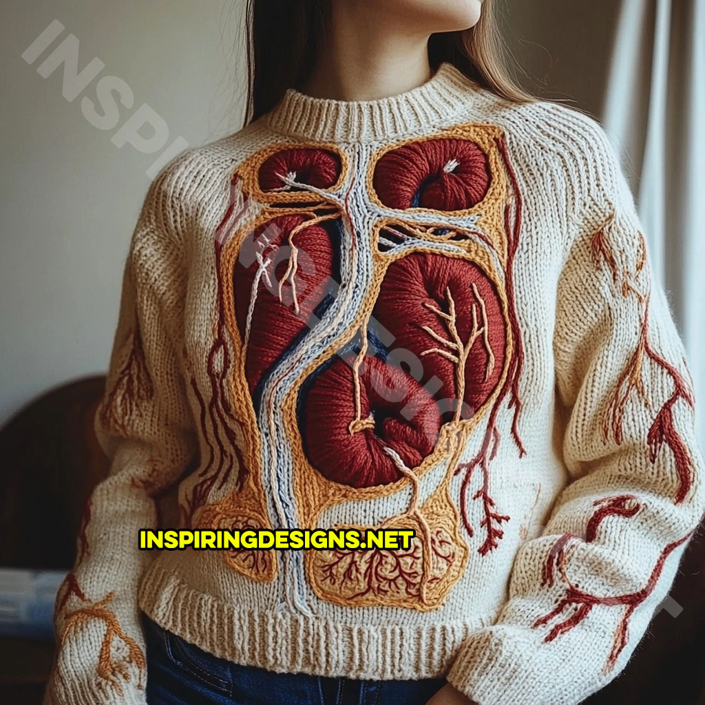 Human Anatomy Sweaters