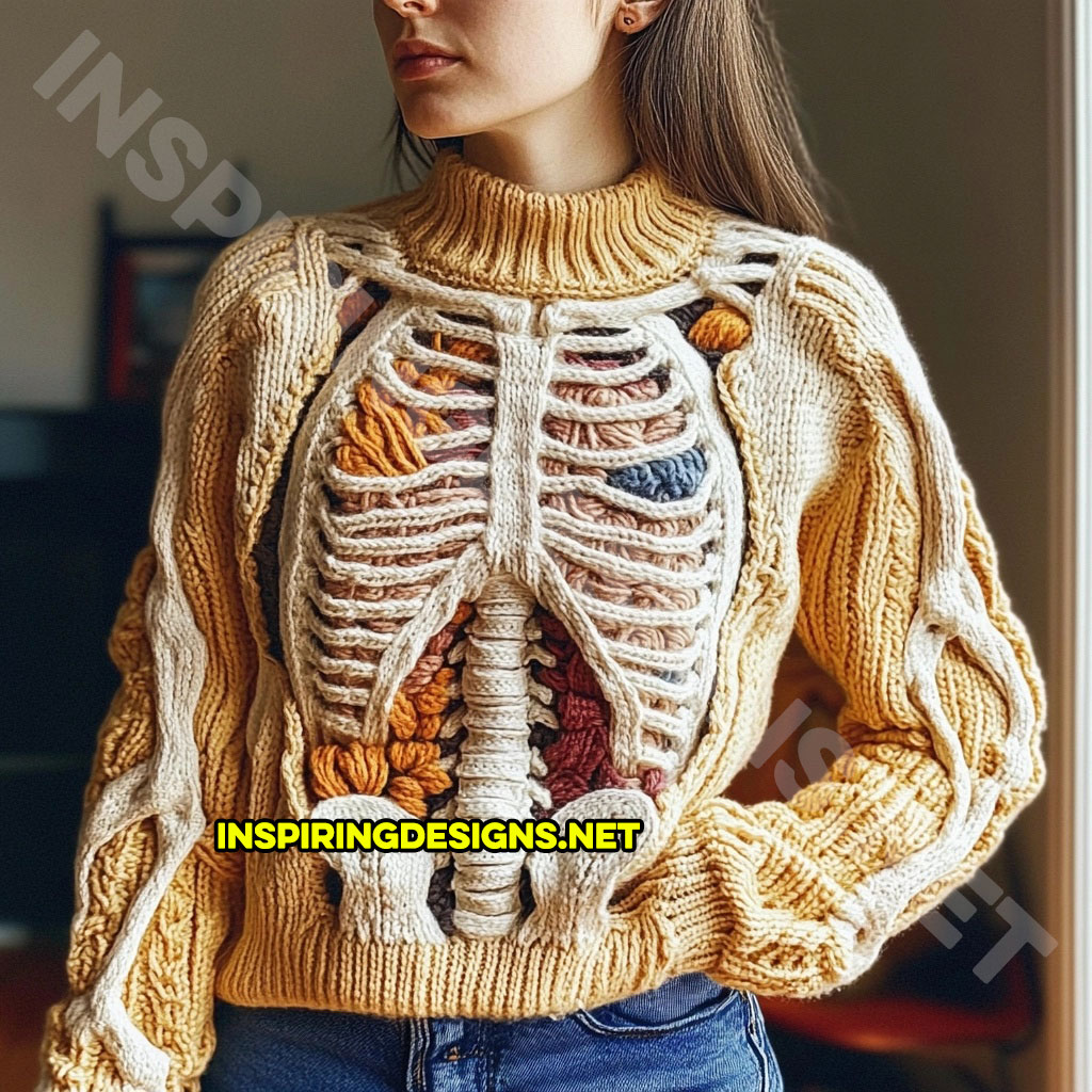 Human Anatomy Sweaters