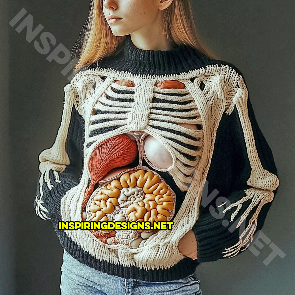 Human Anatomy Sweaters