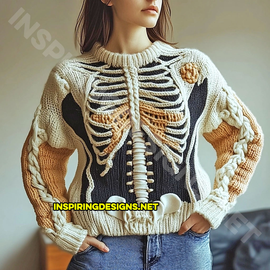 Human Anatomy Sweaters