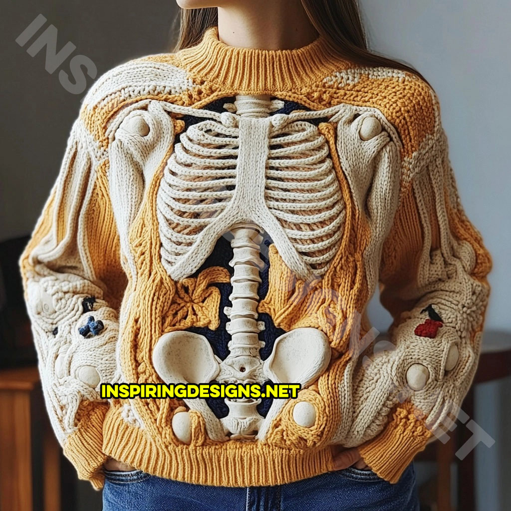 Human Anatomy Sweaters