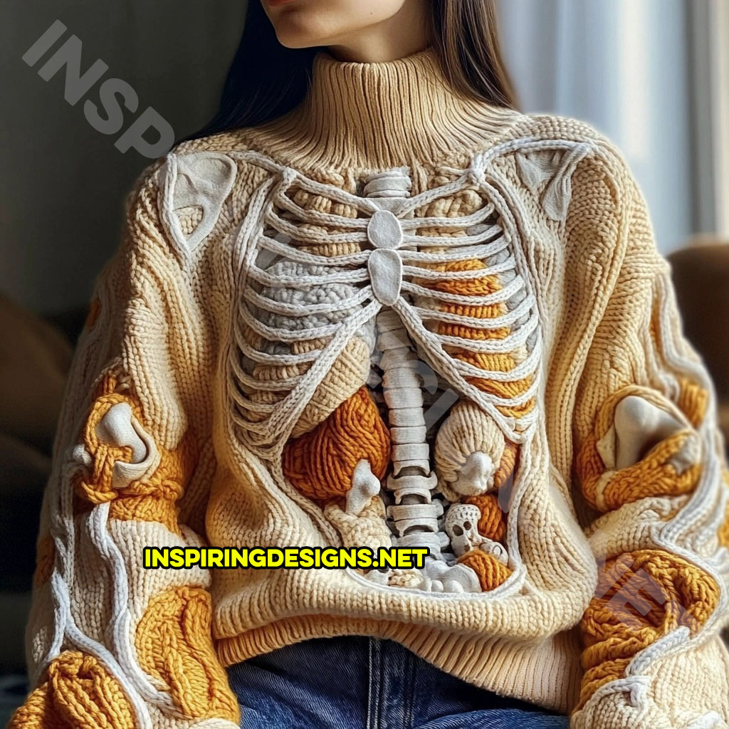 Human Anatomy Sweaters