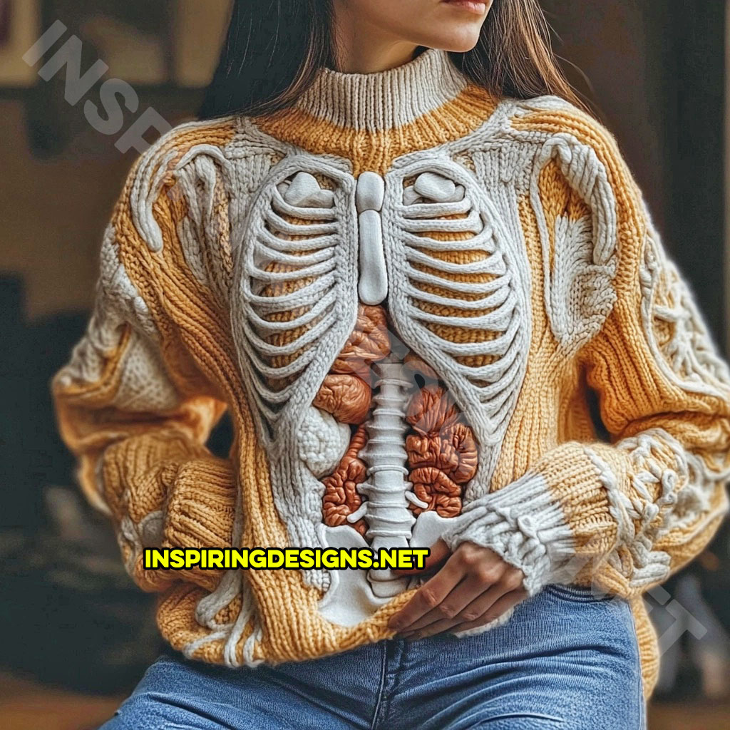 Human Anatomy Sweaters