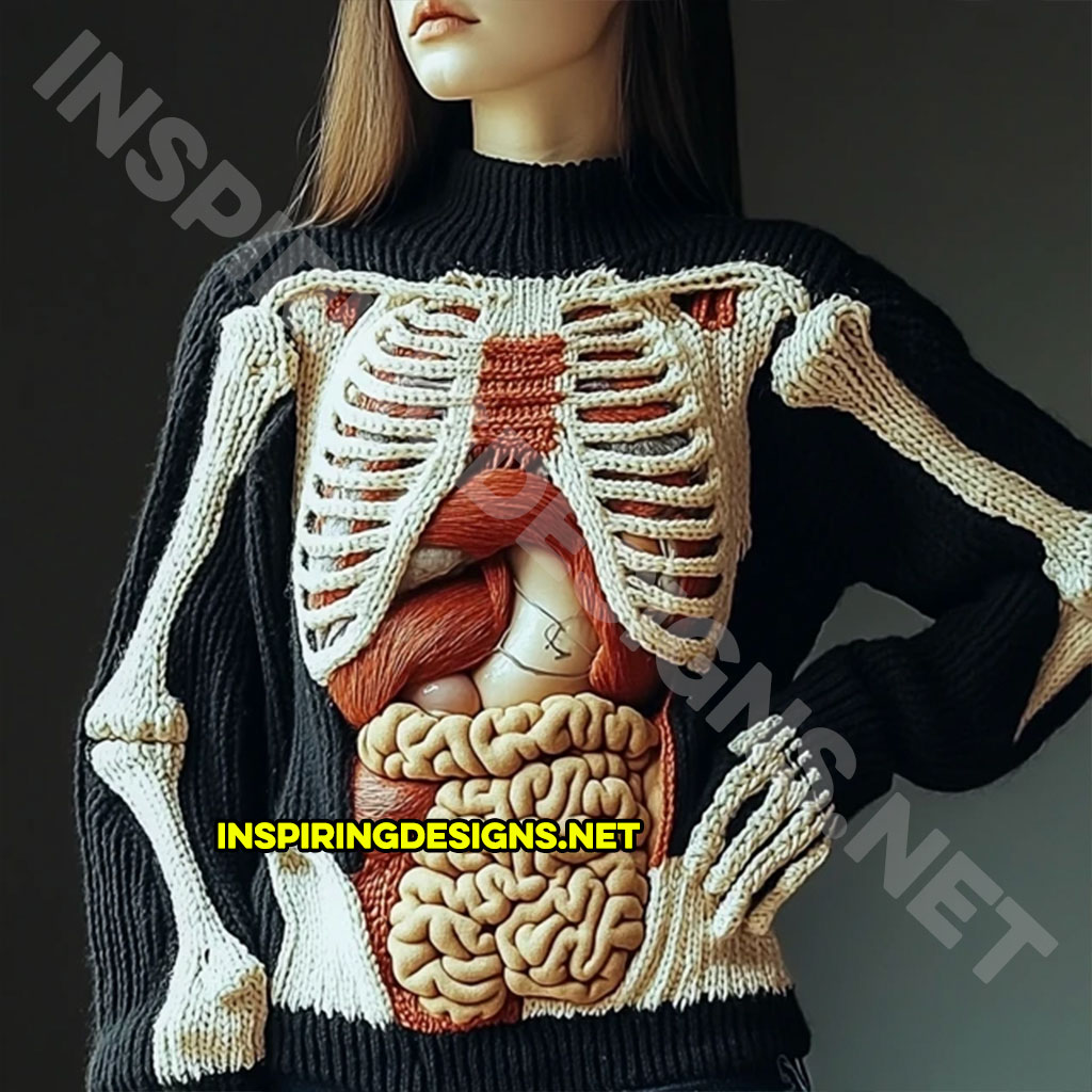 Human Anatomy Sweaters