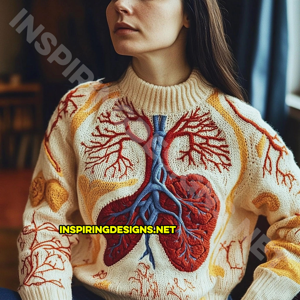 Human Anatomy Sweaters