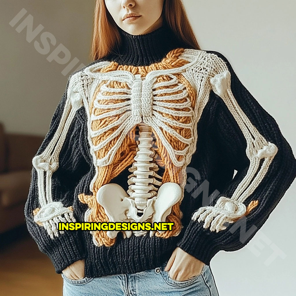 Human Anatomy Sweaters