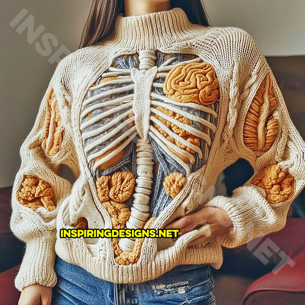 Human Anatomy Sweaters