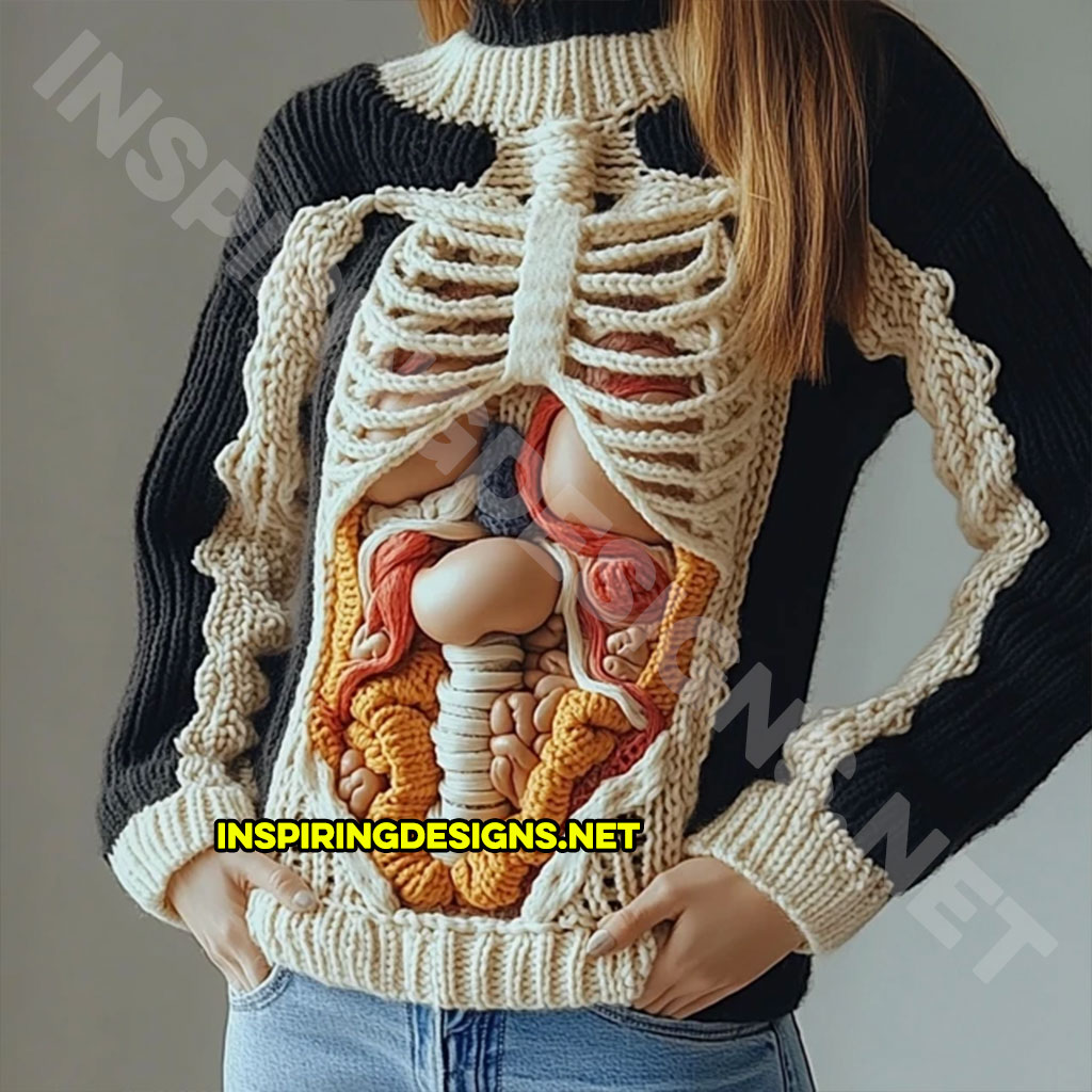 Human Anatomy Sweaters