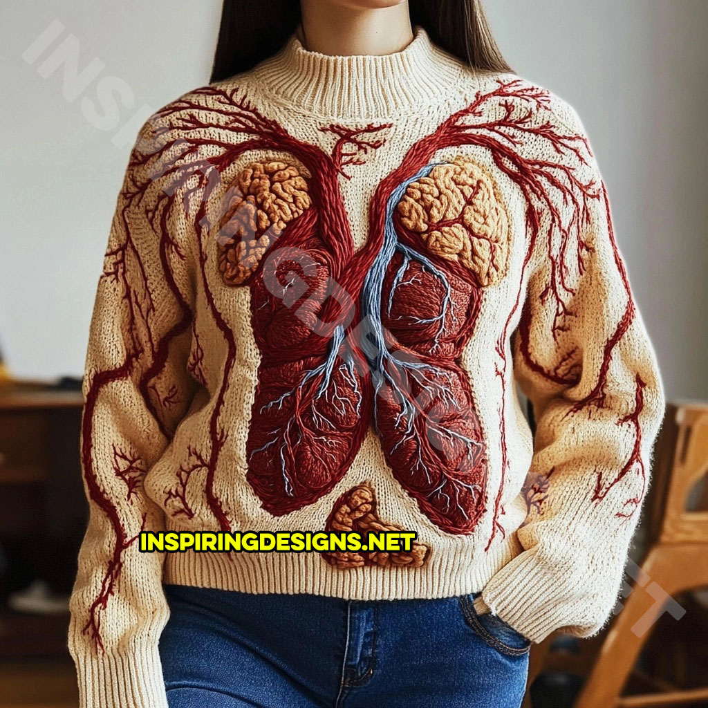 Human Anatomy Sweaters