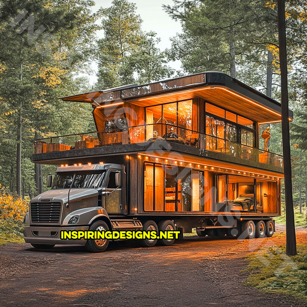 house shaped RV in a modern design