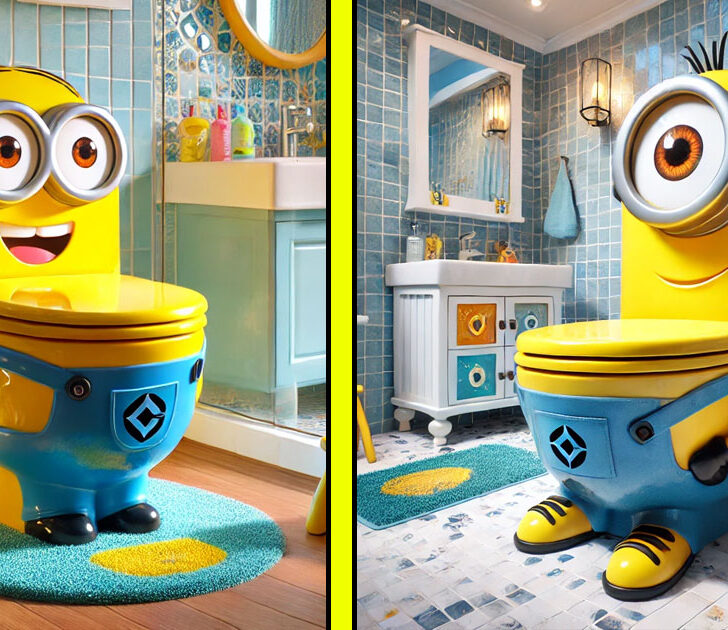 These Minion Toilets Are the Perfect Loo For Your Evil Lair’s Bathroom
