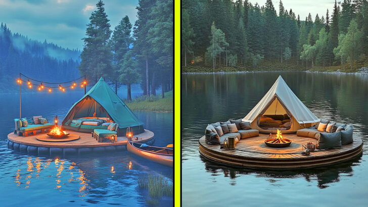 These Floating Campsites Let You Sleep Right on the Water