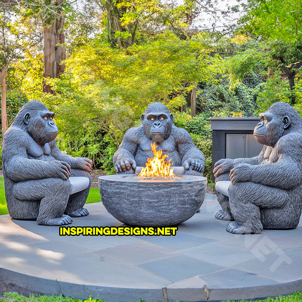 Gorilla patio sets in grey color design