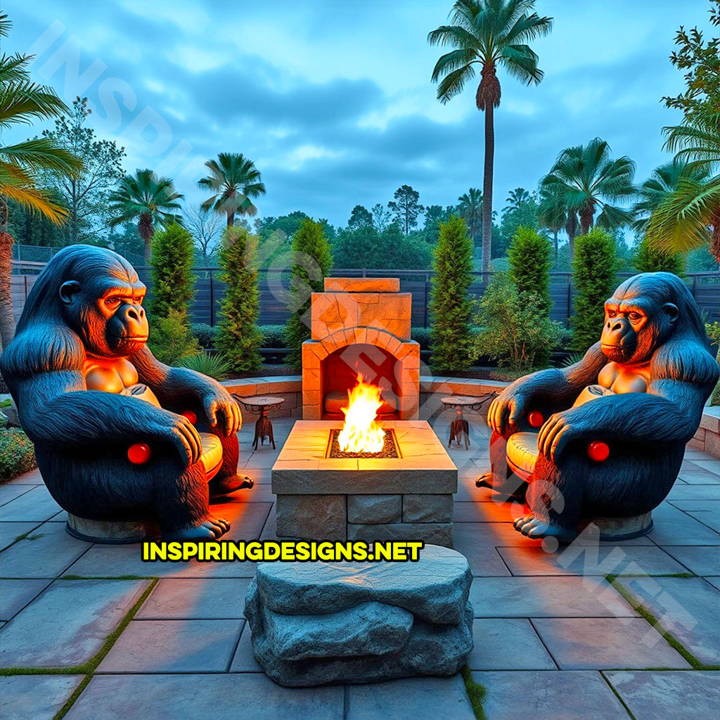 Gorilla patio sets in black color design