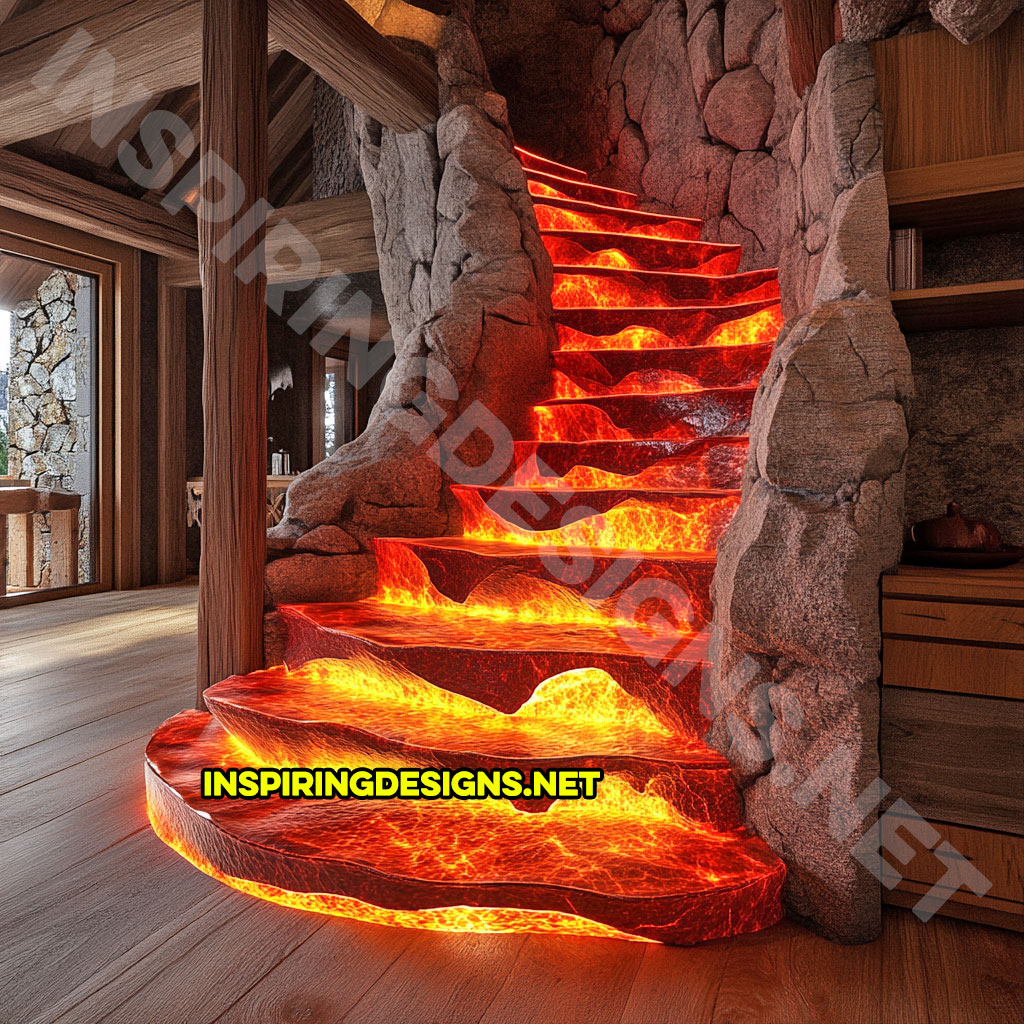 Lava Staircases