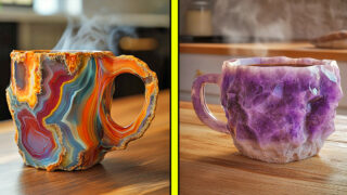 Mineral Crystal Coffee Mugs