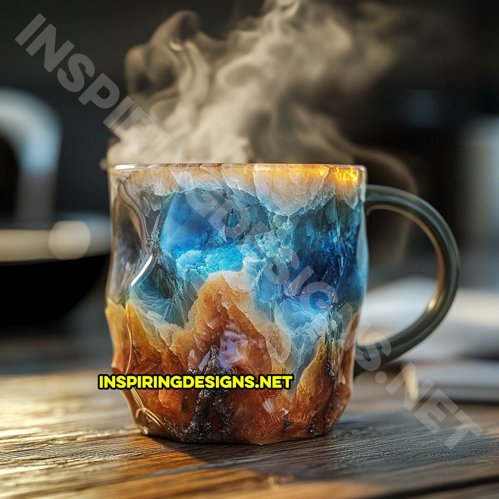 Mineral Crystal Coffee Mug