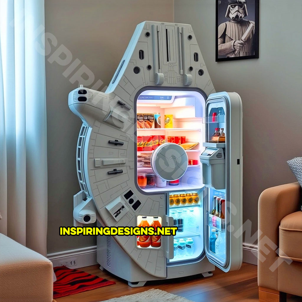 Star Wars mini fridge - Millennium Falcon