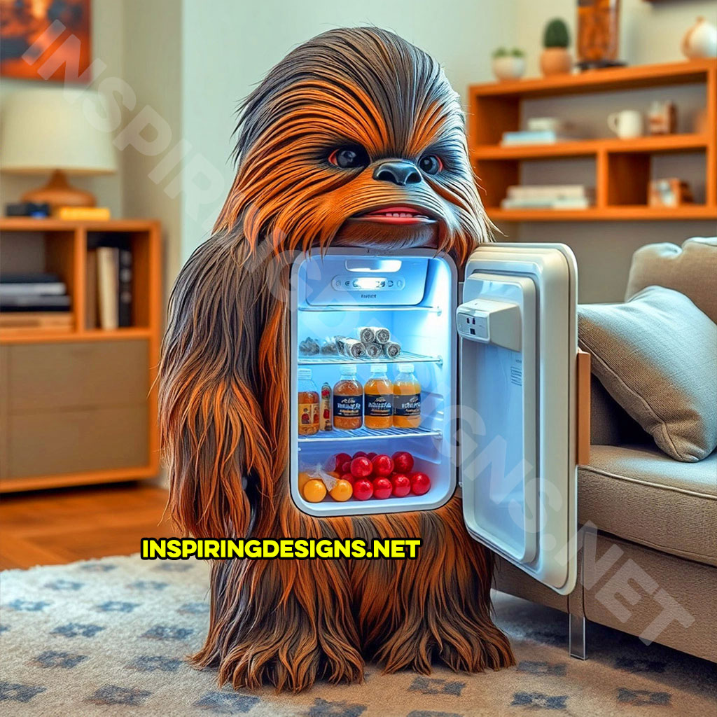 Star Wars mini fridge - Chewbacca