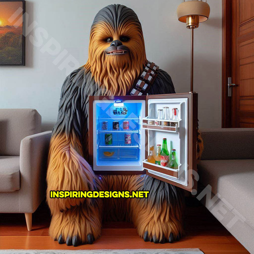 Star Wars mini fridge - Chewbacca