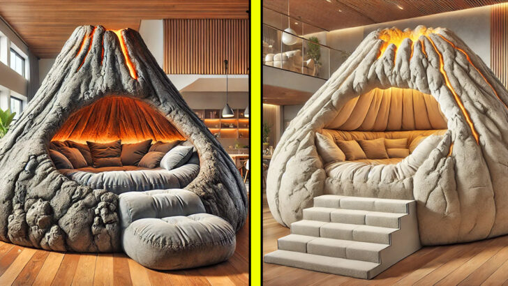 These Volcano Sofas Offer an Explosive New Way to Relax