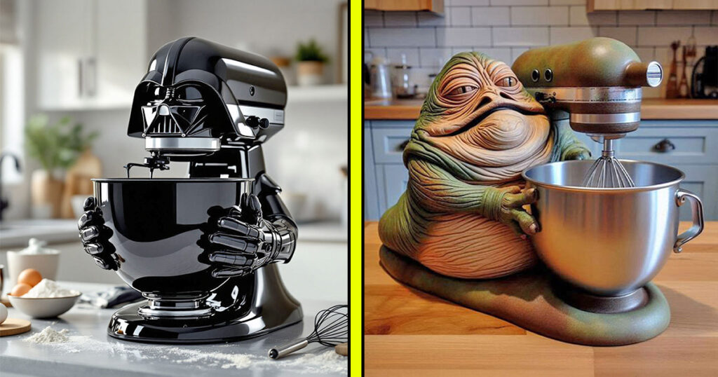 Star Wars baking mixers