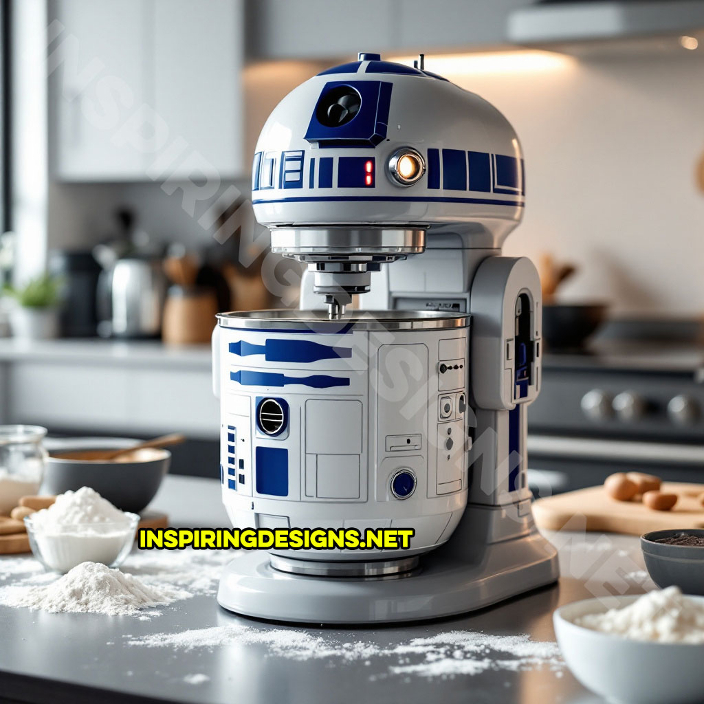 Star Wars baking mixer in a R2D2 design