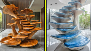 Mushroom staircases