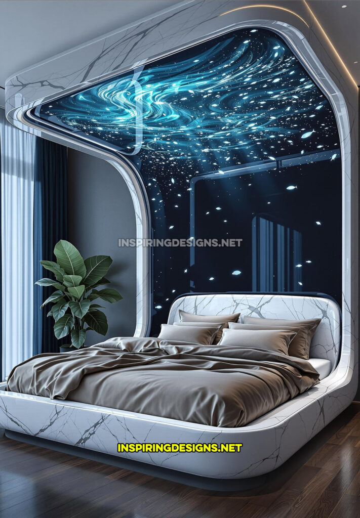 active scene bed with a deep ocean scene