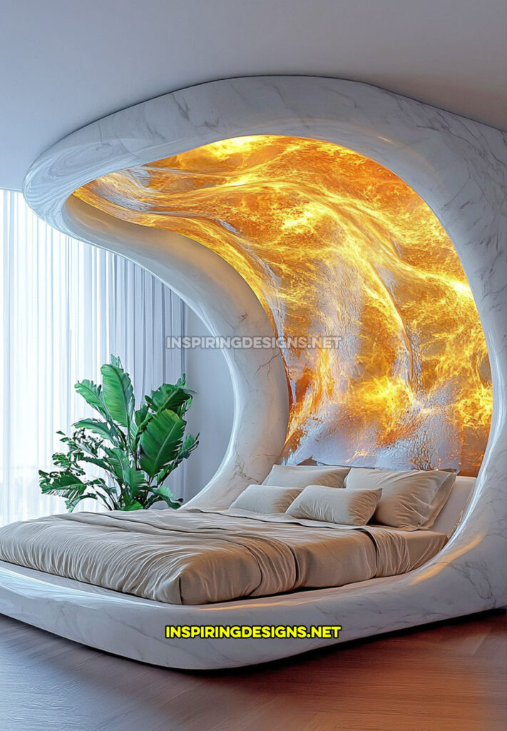 active scene bed with an ambient flowing plasm scene