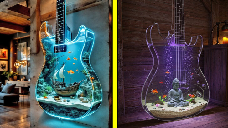 These Guitar Aquariums Are the Ultimate Mashup of Music and Marine Life