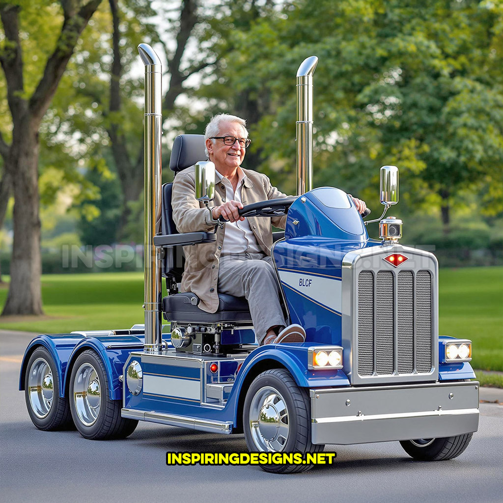 These Semi-Truck Mobility Scooters Are the Ultimate Ride for Retired ...