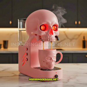 These Skull Coffee Makers Will Haunt Your Mornings in the Best Way